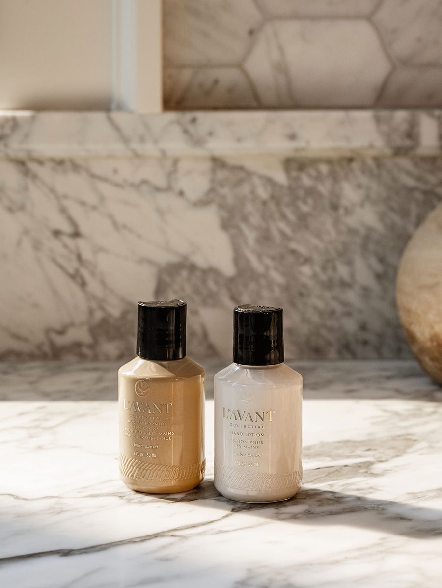 [L'AVANT] Ambre Santal Mini Hand Care Set