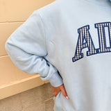 Alpha Delta Pi Mock Neck Crewneck