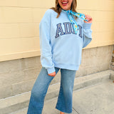 Alpha Delta Pi Mock Neck Crewneck