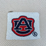 Auburn White Beaded Coin Pouch - The Pink Pineapple 850