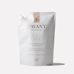 L'AVANT Blushed Bergamot Dish Soap Refill pouch with plant-based concentrated formula for grease-cutting dishwashing.