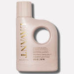 L'AVANT Blushed Bergamot Laundry Detergent in a recycled plastic bottle with plant-based concentrated formula for effective fabric care.