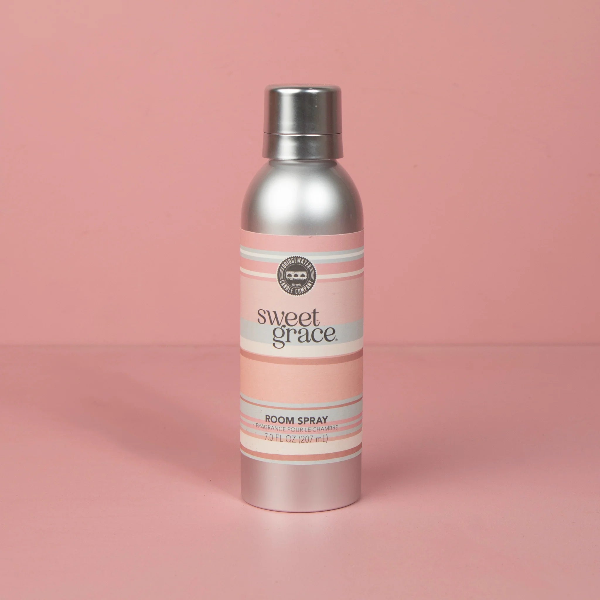 Sweet Grace room spray bottle in elegant packaging