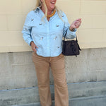 Birdsong Button Down- The Pink Pineapple 850