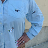 Birdsong Button Down- The Pink Pineapple 850