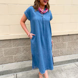 Blue Ridge Ease Midi Dress