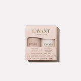 L'AVANT Blushed Bergamot Mini Hand Care Set featuring travel-size hand soap and hand lotion with plant-based ingredients.