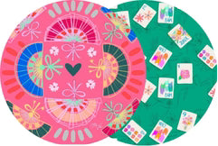 Bonjour Mahjong reversible Tray Pop Art insert for Gallery Tray
