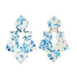 [LINNY CO] Michelle Blue China Earrings