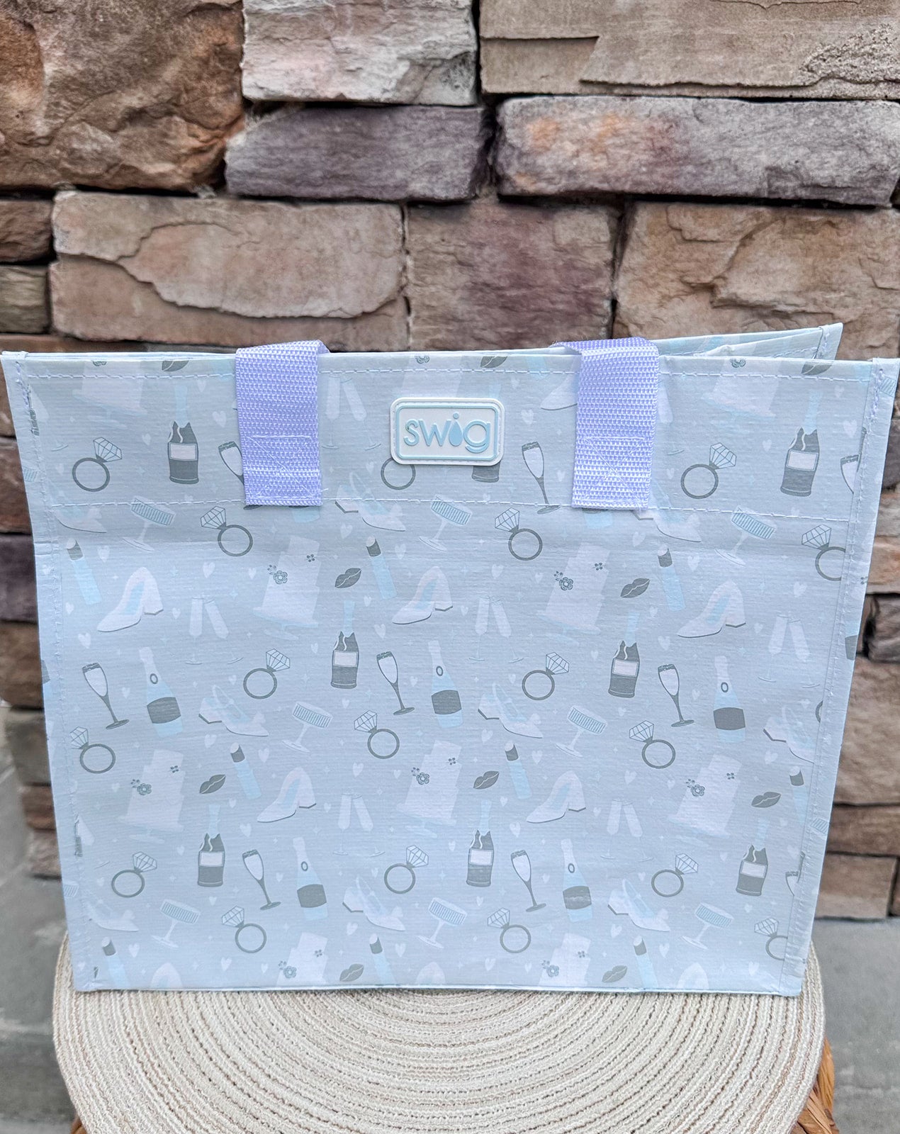 Bride to Be Medium Reusable Bag - The Pink Pineapple 850