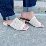 [Bruno Menegatti] America Cream Knit Heel