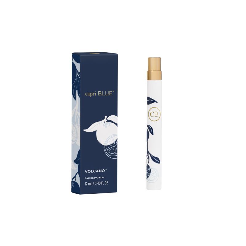 Capri Blue perfume spray pen in sleek packaging, ideal for travel and everyday fragrance use.