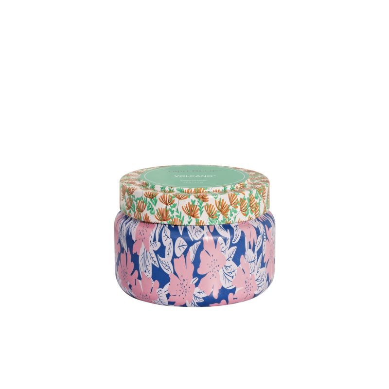 [Capri Blue] Pattern Play Petite Printed Travel Tin Candle Volcano