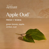 [Capri Blue] Apple Oud Tuscan Radiance Petite Candle