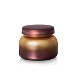 Burgundy gild Apple Oud Tuscan Radiance candle with golden gradient