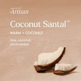 [Capri Blue] Coconut Santal Terrazza Velluto Signature Candle