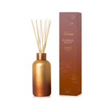Pumpkin Dulce Tuscan Radiance Reed Diffuser in golden pumpkin ombre glass bottle
