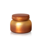 Pumpkin Dulce Tuscan Radiance Signature Candle in golden pumpkin gradient vessel