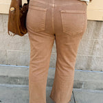 Caramel Bootcut Pants- The Pink Pineapple 850