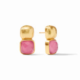 Julie Vos Catalina Earring - Peony Pink