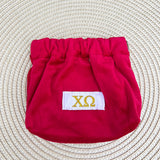 Chi Omega Mini Coin Purse- The Pink Pineapple 850