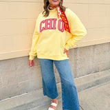 Chi Omega Mock Neck Crewneck