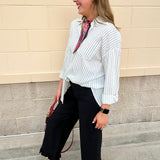 City Harbor Stripe Button Down