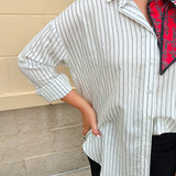 City Harbor Stripe Button Down