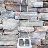 [Clearly Handbags] The Paige Clear Purse in Ivory