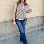 Cocoa Hour Knit Top- The Pink Pineapple 850