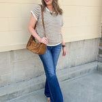 Cocoa Hour Knit Top- The Pink Pineapple 850