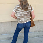 Cocoa Hour Knit Top- The Pink Pineapple 850