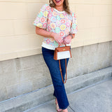 Color Me Happy Printed Top