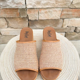 [Corkys] May I Help You Wedges in Honey Raffia- The Pink Pineapple 850