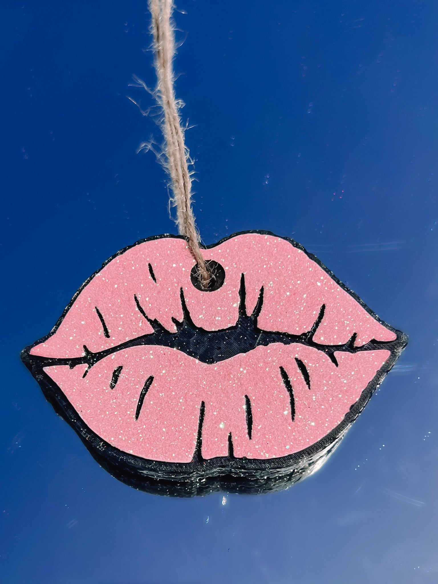 Lip Car Freshie | Pink