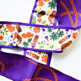 [Saturday Silks] Clemson Gameday Skinny Scarf