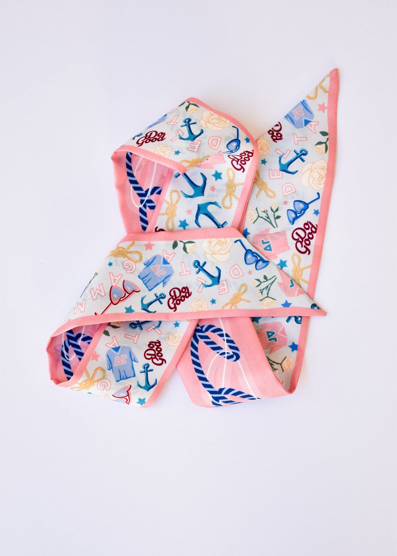 [Saturday Silks] Delta Gamma Skinny Scarf