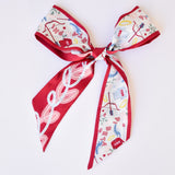 [Saturday Silks] Pi Beta Phi Skinny Scarf
