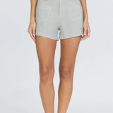 [Dear John] Carlisle High Rise Shorts in Abbey Stone