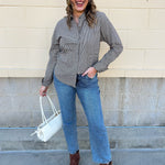 [Dear John] Anika Straight Leg Jean in Hazlett, light blue mid-rise denim jeans with a straight-leg silhouette