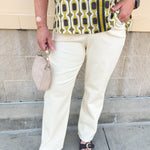 [Dear John] Anika Straight Leg Jean in Wheat