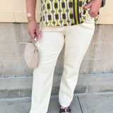 [Dear John] Anika Straight Leg Jean in Wheat