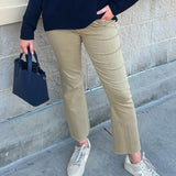 [Dear John] Jeanne Flare Jeans in Khaki