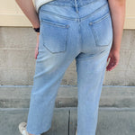 [Dear John] Taylor Starboard jeans with star patches throughout