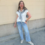 [Dear John] Taylor Starboard jeans with star patches throughout