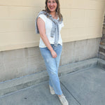 [Dear John] Taylor Starboard jeans with star patches throughout