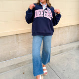 Delta Gamma Mock Neck Sweatshirt