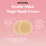 Boomba Double-Sided Magic Nipple Covers-Beige
