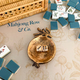 Gilded Pomegranate Cast Iron Mahjong Dice Dish