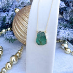 [Easton Elle] Green Chrysoprase Necklace - The Pink Pineapple 850